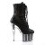 Pleaser ADORE-1020G Stivaletti - Nero Glitter EU-37 / US-7