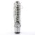 Pleaser ADORE-1020G Stivaletti - Argento Glitter EU-35 / US-5