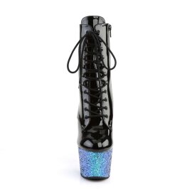 Pleaser ADORE-1020LG Stivaletti - Vernice Nero/Blu...