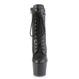 Pleaser ADORE-1020PK Stivaletti - Similpelle Nero/Nero...