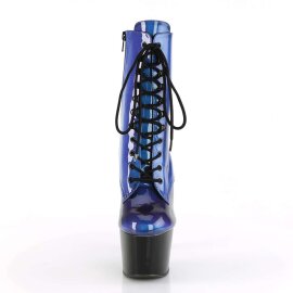 Pleaser ADORE-1020SHG Stivaletti - Blu-Viola/Nero EU-35 /...