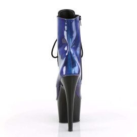 Pleaser ADORE-1020SHG Stivaletti - Blu-Viola/Nero EU-35 / US-5