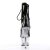 Pleaser ADORE-1021 Stivaletti - Vernice Nero/Trasparente EU-35 / US-5