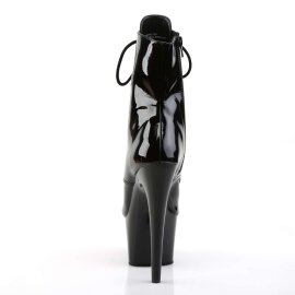 Pleaser ADORE-1021 Stivaletti - Vernice Nero/Nero EU-35 / US-5