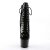 Pleaser ADORE-1021 Stivaletti - Vernice Nero/Nero EU-35 / US-5