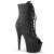 Pleaser ADORE-1021 Stivaletti - Similpelle Nero/Nero Opaco EU-35 / US-5
