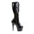 Pleaser ADORE-2023 Stivali - Vernice Elasticizzato Nero/Nero EU-36 / US-6