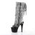 Pleaser ADORE-2024RSF Stivali - Similpelle Elasticizzato Nero/Nero Opaco EU-35 / US-5