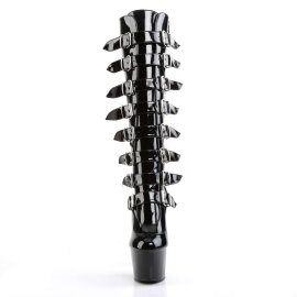 Pleaser ADORE-2043 Stivali - Vernice Nero/Nero EU-38 / US-8