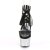 Pleaser Sandali ADORE-700-14LG Similpelle Nero/Argento Multi Glitter EU-35 / US-5