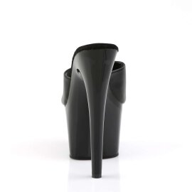 Pleaser Mules ADORE-701 Pelle Nero/Nero EU-40 / US-10