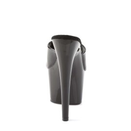 Pleaser Mules ADORE-701 Vernice Nero/Nero EU-35 / US-5