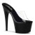 Pleaser Mules ADORE-701 Trasparente/Nero EU-35 / US-5