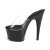 Pleaser Mules ADORE-701 Trasparente/Nero EU-37 / US-7