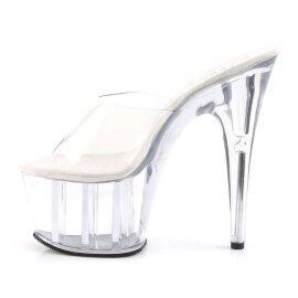 Pleaser Mules ADORE-701 Trasparente/Trasparente EU-35 / US-5