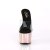 Pleaser Mules ADORE-701 Trasparente/Dorato Rosa Cromato EU-35 / US-5