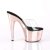 Pleaser Mules ADORE-701 Trasparente/Dorato Rosa Cromato EU-35 / US-5