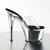 Pleaser Mules ADORE-701 Trasparente/Argento Cromato EU-35 / US-5