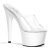 Pleaser Mules ADORE-701 Trasparente/Bianco EU-35 / US-5
