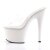 Pleaser Mules ADORE-701 Trasparente/Bianco EU-37 / US-7
