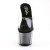 Pleaser Mules ADORE-701G Trasparente/Nero Glitter EU-35 / US-5