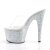 Pleaser Mules ADORE-701LG Trasparente/Argento Multi Glitter EU-35 / US-5