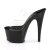Pleaser Mules ADORE-702 Trasparente/Nero EU-35 / US-5