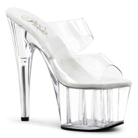 Pleaser Mules ADORE-702 Trapsarente/Trasparente EU-35 / US-5