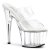 Pleaser Mules ADORE-702 Trapsarente/Trasparente EU-35 / US-5