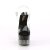 Pleaser Sandali ADORE-708-3 Trasparente/Nero-Strass Peltro EU-40 / US-10