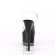 Pleaser Sandali ADORE-708-3 Trasparente/Nero-Strass Peltro EU-36 / US-6