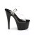 Pleaser Sandali ADORE-708 Trasparente/Nero EU-41 / US-11