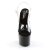 Pleaser Sandali ADORE-708 Trasparente/Nero EU-37 / US-7