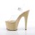 Pleaser Sandali ADORE-708 Trasparente/Crema EU-35 / US-5