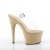 Pleaser Sandali ADORE-708 Trasparente/Crema EU-35 / US-5