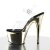 Pleaser Sandali ADORE-708 Trasparente/Dorato Cromato EU-35 / US-5