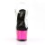 Pleaser Sandali ADORE-708 Trasparente/Rosa Acceso Cromato EU-35 / US-5