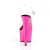 Pleaser Sandali ADORE-708 Trasparente/Rosa Acceso Cromato EU-35 / US-5