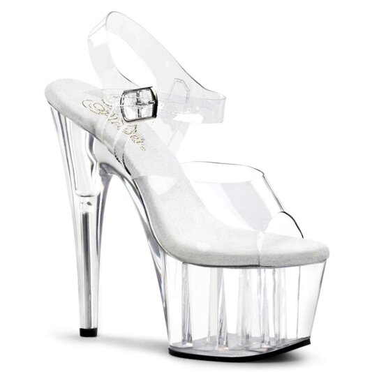 Pleaser Sandali ADORE-708 Trasparente/Trasparente EU-35 / US-5