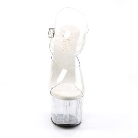 Pleaser Sandali ADORE-708 Trasparente/Trasparente EU-35 / US-5
