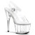 Pleaser Sandali ADORE-708 Trasparente/Trasparente EU-35 / US-5