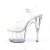 Pleaser Sandali ADORE-708 Trasparente/Trasparente EU-35 / US-5