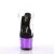 Pleaser Sandali ADORE-708 Trasparente/Viola Cromato EU-35 / US-5