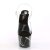 Pleaser Sandali ADORE-708BMC Trasparente/Nero EU-35 / US-5
