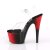 Pleaser Sandali ADORE-708BR Trasparente/Rosso Nero EU-37 / US-7
