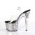 Pleaser Sandali ADORE-708CG Trasparente/Argento Multi Glitter EU-37 / US-7
