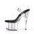 Pleaser Sandali ADORE-708HGI Trasparente/Argento Ologramma EU-35 / US-5