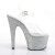 Pleaser Sandali ADORE-708HMG Trasparente/Argento Multi Glitter EU-35 / US-5