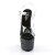 Pleaser Sandali ADORE-708LG Trasparente/Nero Strass EU-38 / US-8