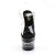 Pleaser Sandali ADORE-708LN Trasparente/Nero EU-37 / US-7